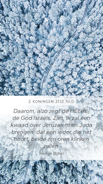 2 Koningen 21:12 NLD Bible Verse Image