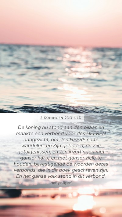 2 Koningen 23:3 NLD Bible Verse Image