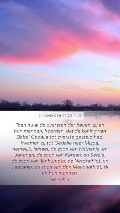 2 Koningen 25:23 NLD Bible Verse Image