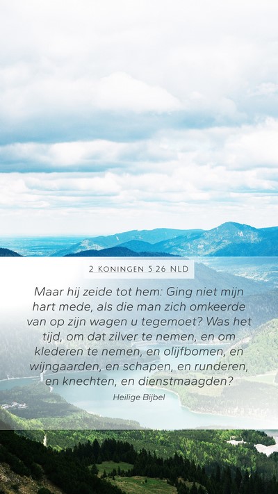 2 Koningen 5:26 NLD Bible Verse Image
