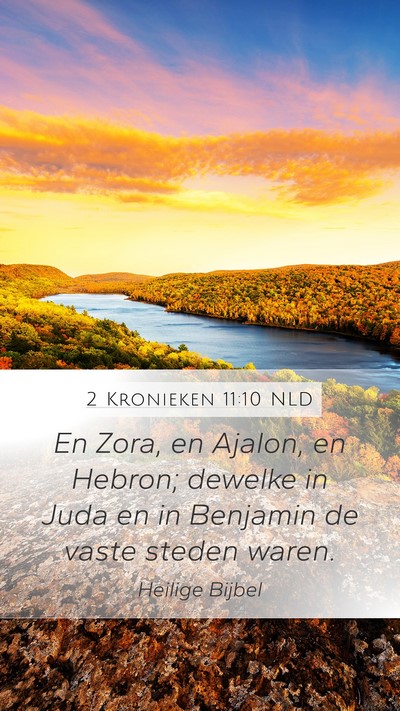 2 Kronieken 11:10 NLD Bible Verse Image