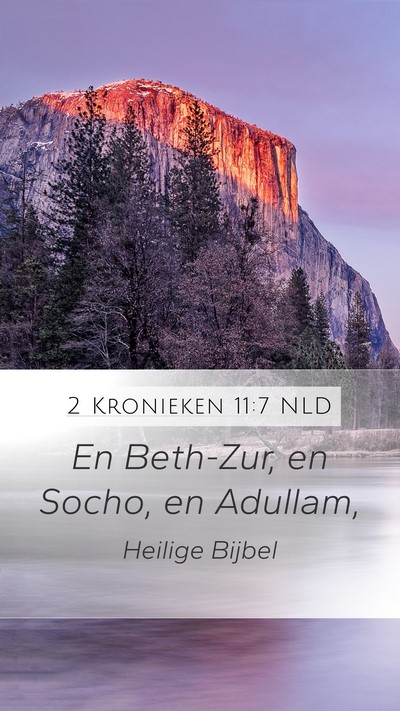 2 Kronieken 11:7 NLD Bible Verse Image