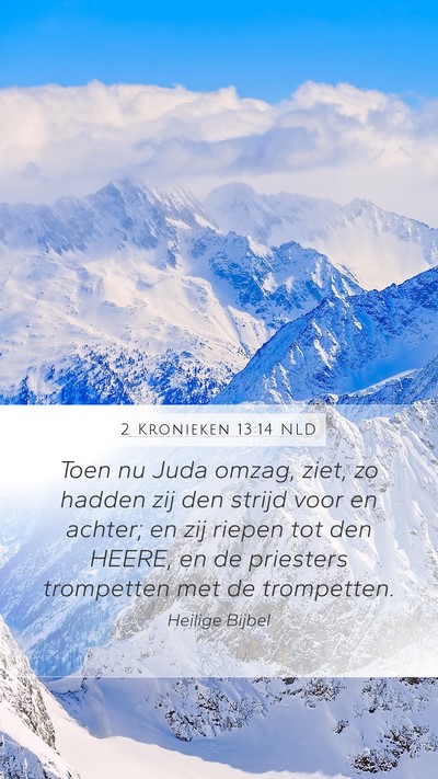 2 Kronieken 13:14 NLD Bible Verse Image