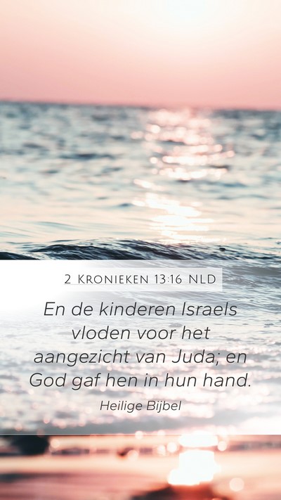 2 Kronieken 13:16 NLD Bible Verse Image