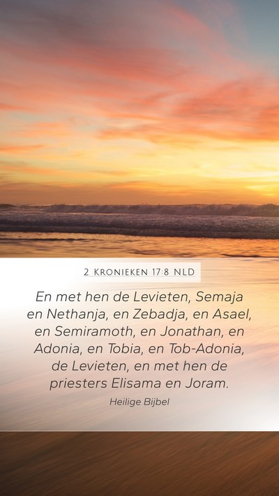2 Kronieken 17:8 NLD Bible Verse Image