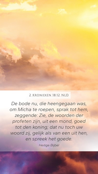2 Kronieken 18:12 NLD Bible Verse Image