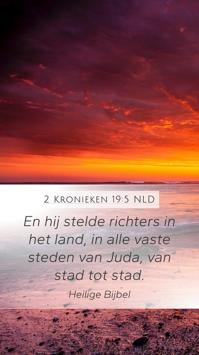 2 Kronieken 19:5 NLD Bible Verse Image