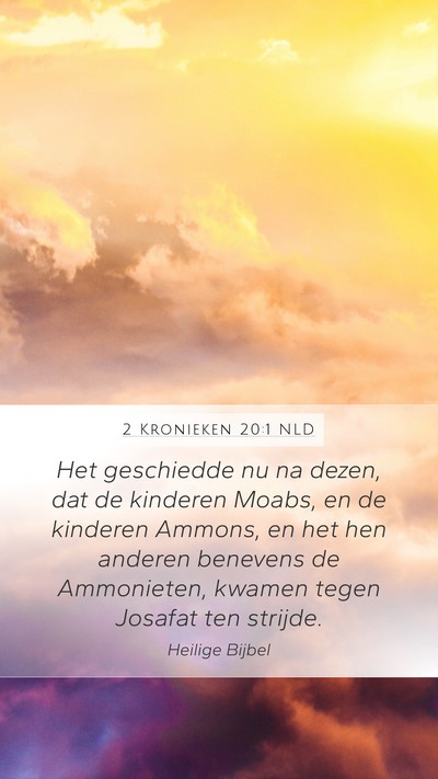 2 Kronieken 20:1 NLD Bible Verse Image
