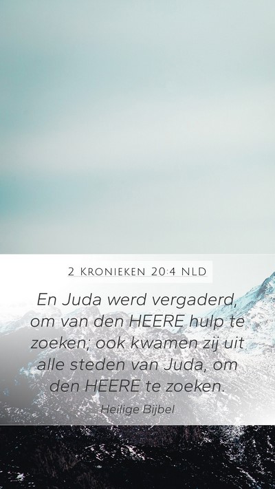 2 Kronieken 20:4 NLD Bible Verse Image