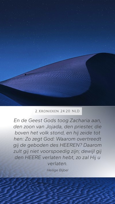 2 Kronieken 24:20 NLD Bible Verse Image