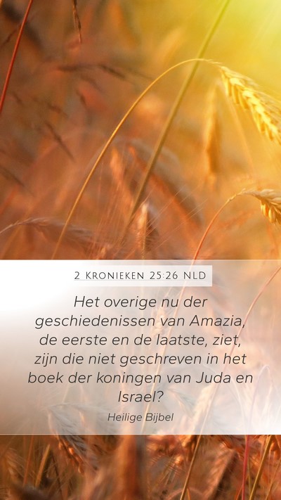 2 Kronieken 25:26 NLD Bible Verse Image