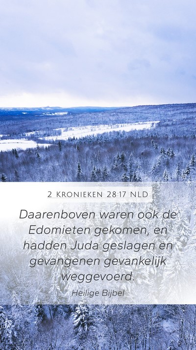 2 Kronieken 28:17 NLD Bible Verse Image