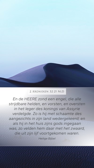 2 Kronieken 32:21 NLD Bible Verse Image