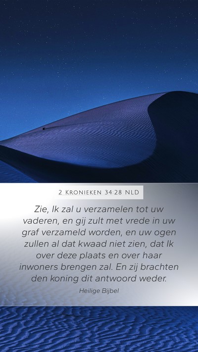 2 Kronieken 34:28 NLD Bible Verse Image