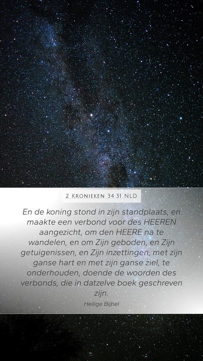 2 Kronieken 34:31 NLD Bible Verse Image