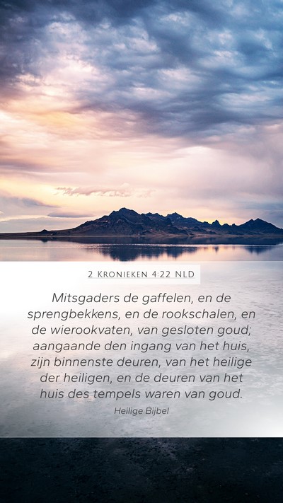 2 Kronieken 4:22 NLD Bible Verse Image