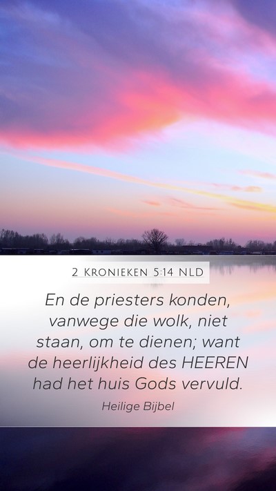 2 Kronieken 5:14 NLD Bible Verse Image