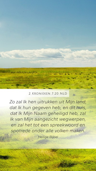2 Kronieken 7:20 NLD Bible Verse Image
