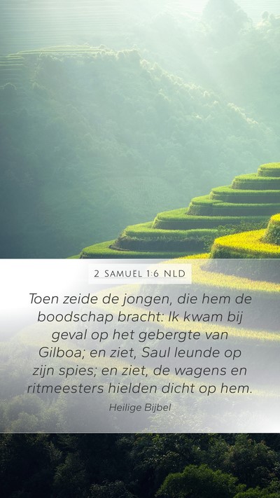 2 Samuël 1:6 NLD Bible Verse Image