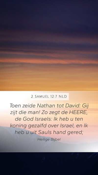 2 Samuël 12:7 NLD Bible Verse Image
