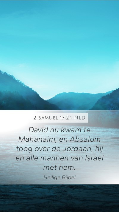 2 Samuël 17:24 NLD Bible Verse Image