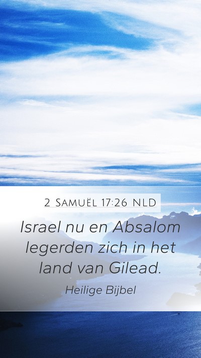2 Samuël 17:26 NLD Bible Verse Image