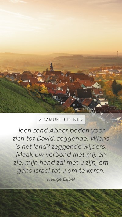 2 Samuël 3:12 NLD Bible Verse Image