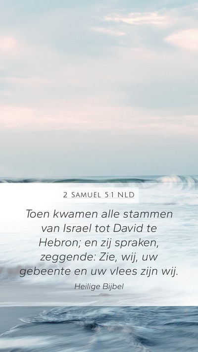 2 Samuël 5:1 NLD Bible Verse Image