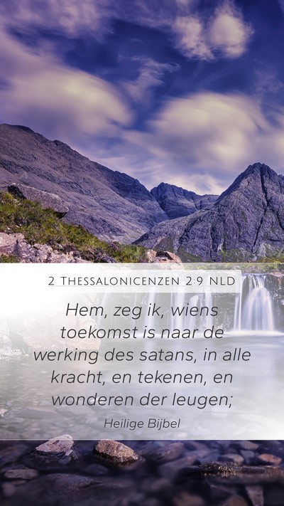 2 Thessalonicenzen 2:9 NLD Bible Verse Image