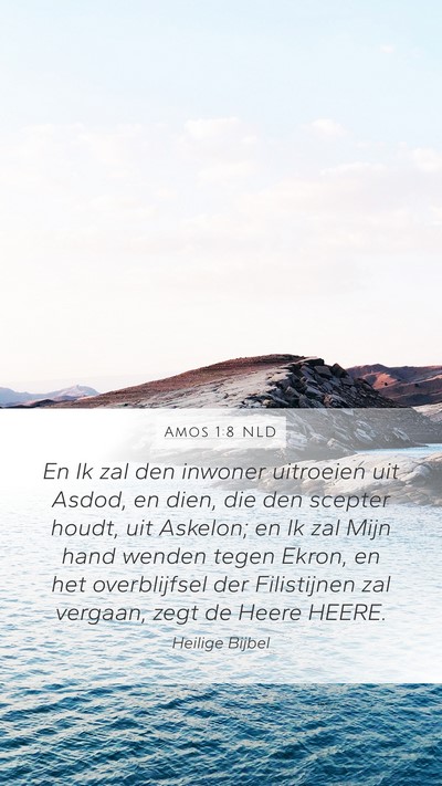Amos 1:8 NLD Bible Verse Image