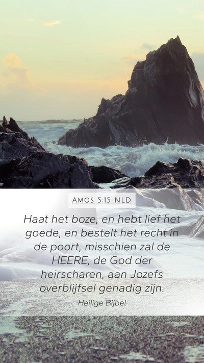 Amos 5:15 NLD Bible Verse Image