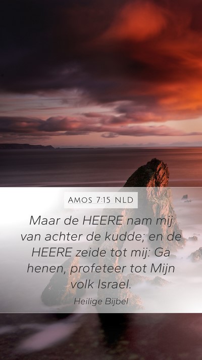 Amos 7:15 NLD Bible Verse Image