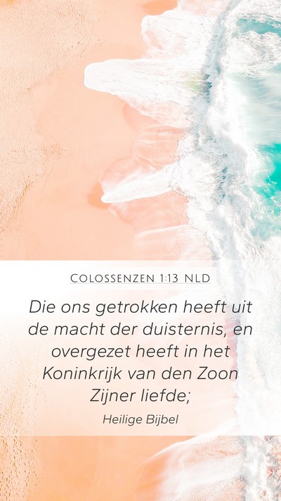 Colossenzen 1:13 NLD Bible Verse Image