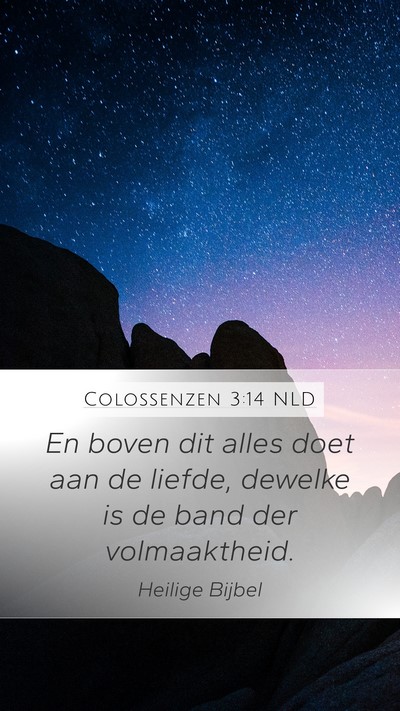 Colossenzen 3:14 NLD Bible Verse Image