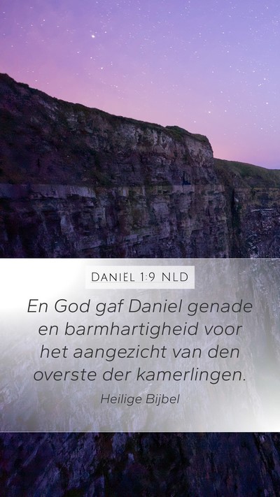 Daniël 1:9 NLD Bible Verse Image