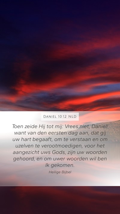Daniël 10:12 NLD Bible Verse Image