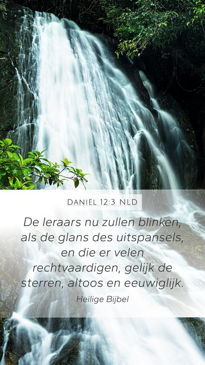 Daniël 12:3 NLD Bible Verse Image