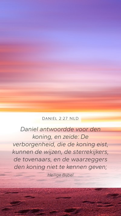 Daniël 2:27 NLD Bible Verse Image