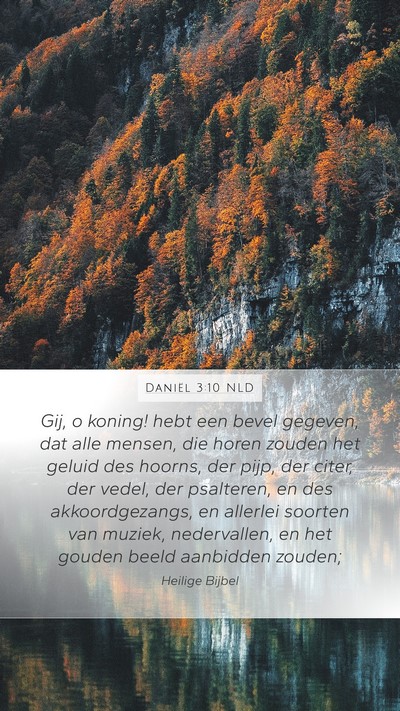 Daniël 3:10 NLD Bible Verse Image