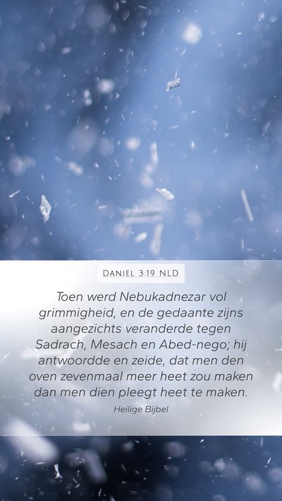 Daniël 3:19 NLD Bible Verse Image
