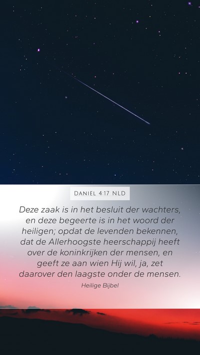 Daniël 4:17 NLD Bible Verse Image