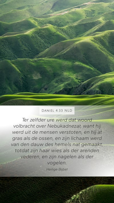 Daniël 4:33 NLD Bible Verse Image