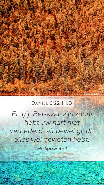 Daniël 5:22 NLD Bible Verse Image