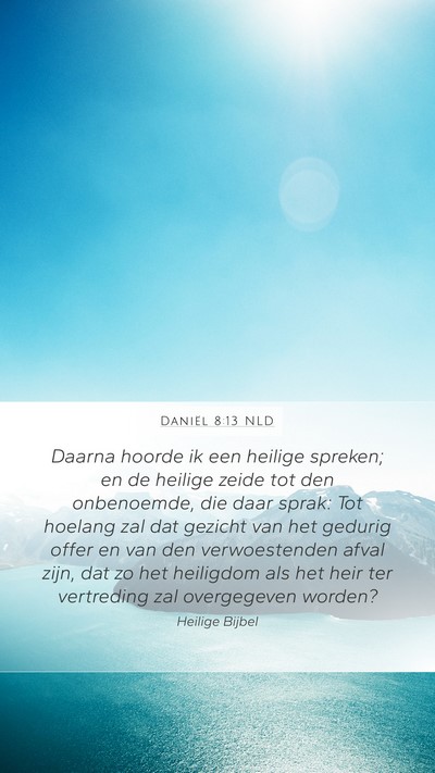 Daniël 8:13 NLD Bible Verse Image