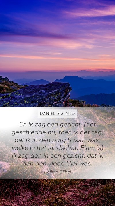 Daniël 8:2 NLD Bible Verse Image