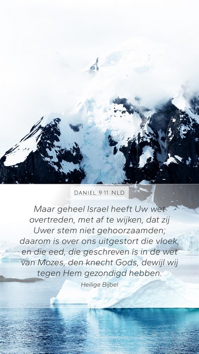 Daniël 9:11 NLD Bible Verse Image