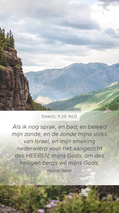 Daniël 9:20 NLD Bible Verse Image