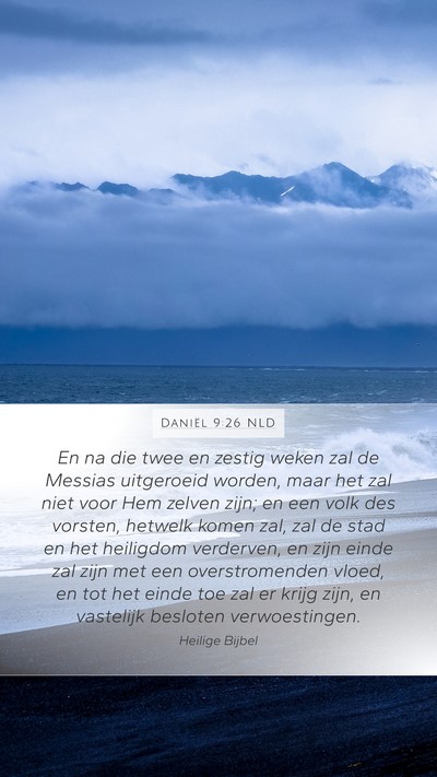Daniël 9:26 NLD Bible Verse Image