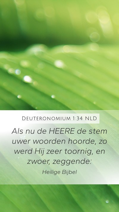 Deuteronomium 1:34 NLD Bible Verse Image
