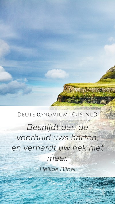 Deuteronomium 10:16 NLD Bible Verse Image
